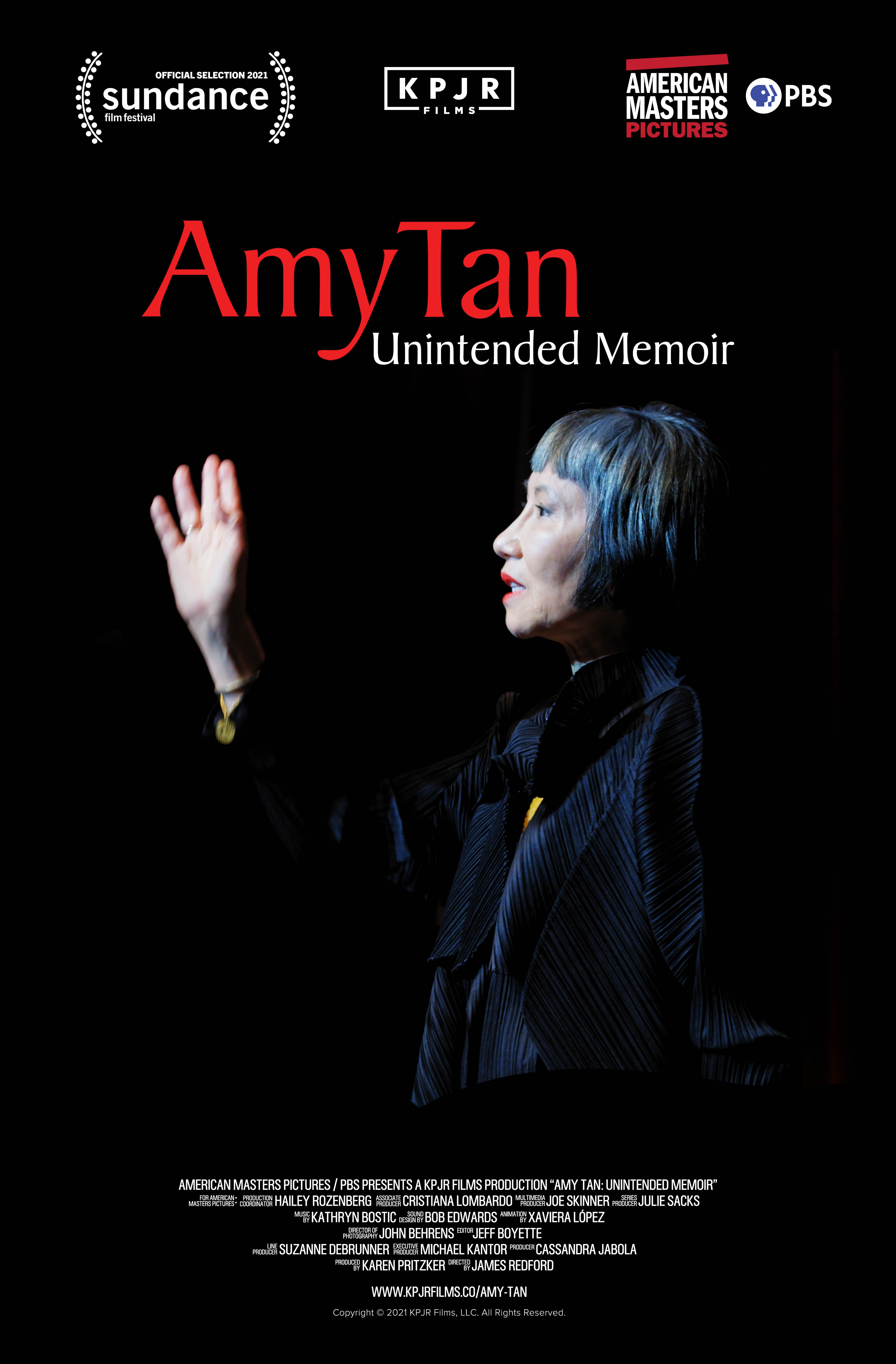 Amy Tan: Unintended Memoir (2021)